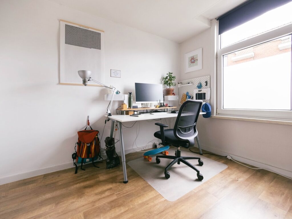 Photo Desk, chair